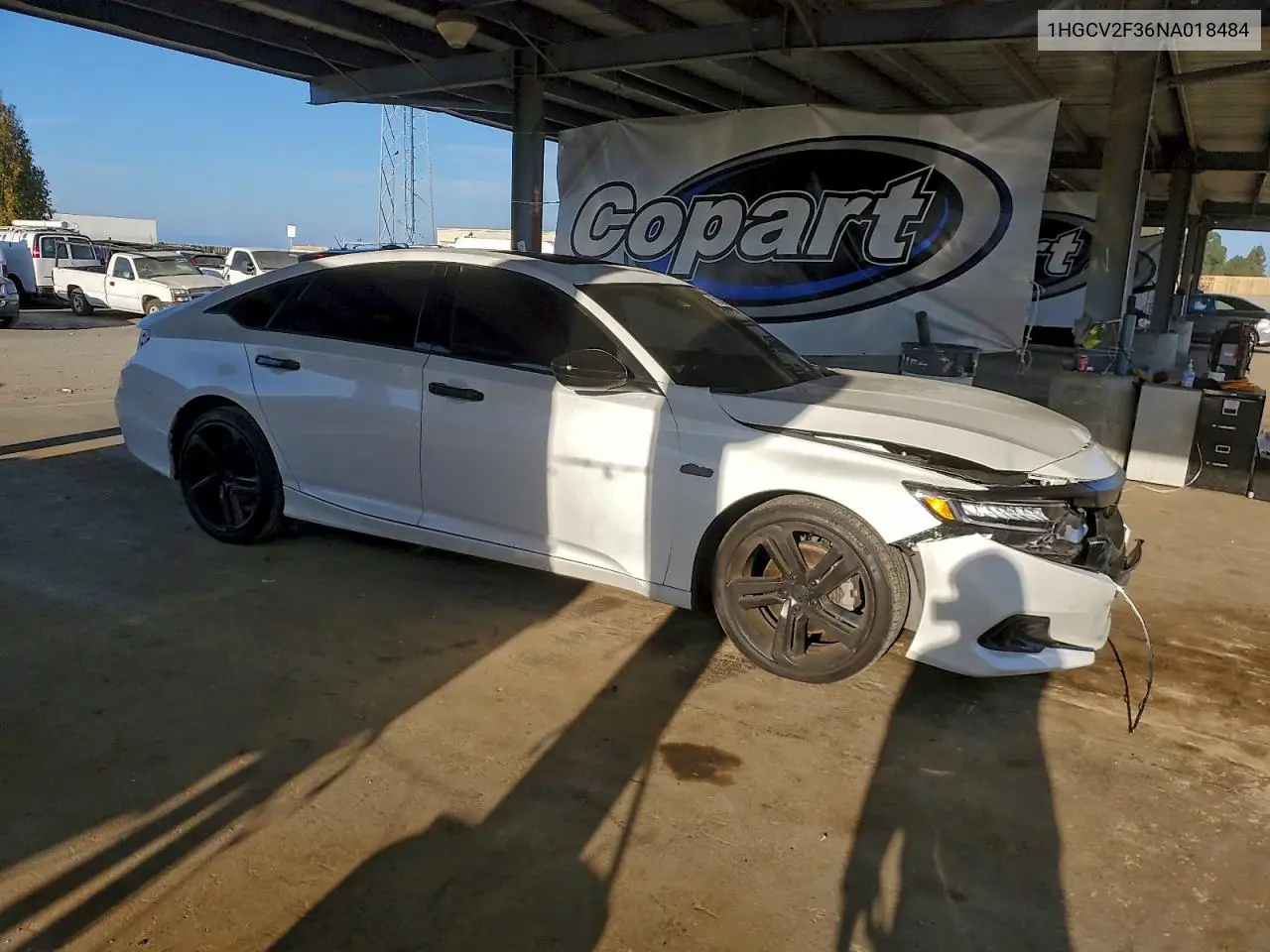 1HGCV2F36NA018484 2022 Honda Accord Sport