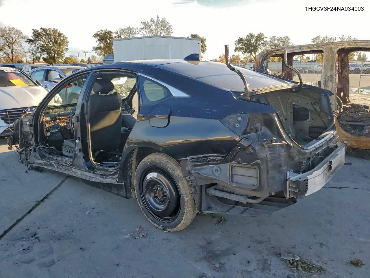 1HGCV3F24NA034003 2022 Honda Accord Hybrid Sport