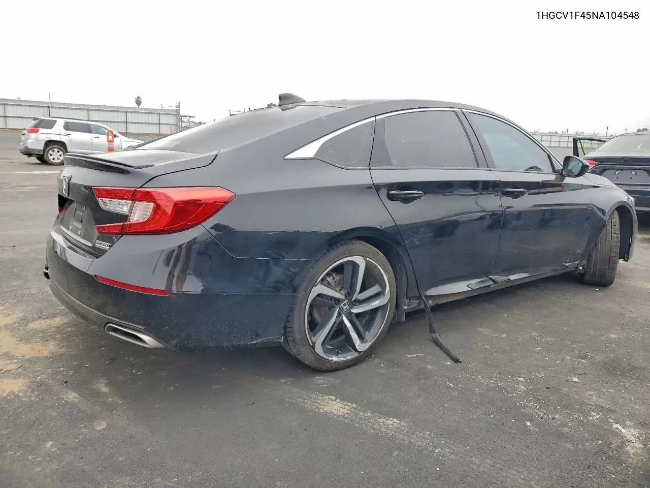 1HGCV1F45NA104548 2022 Honda Accord Sport Se