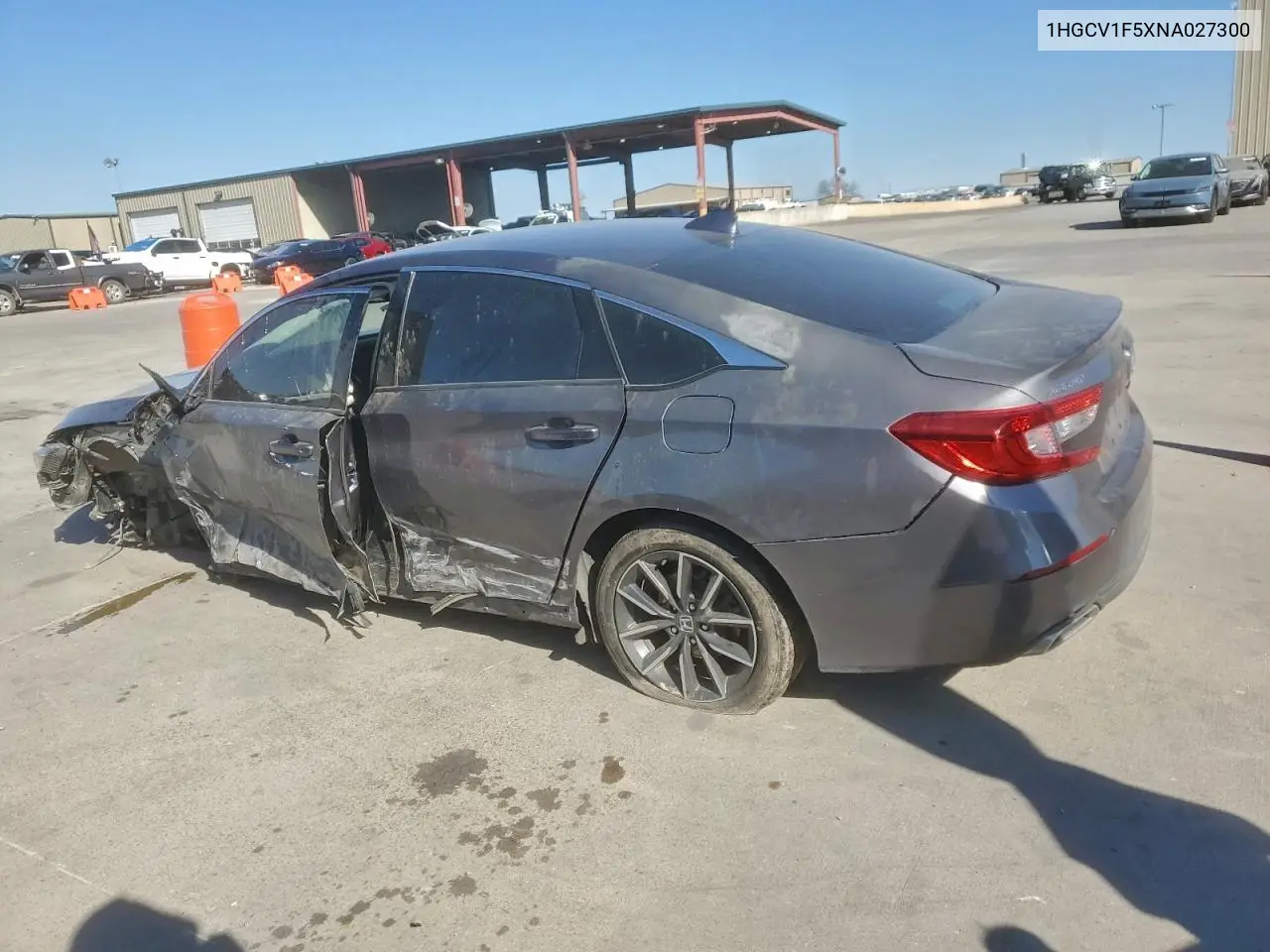 1HGCV1F5XNA027300 2022 Honda Accord Exl