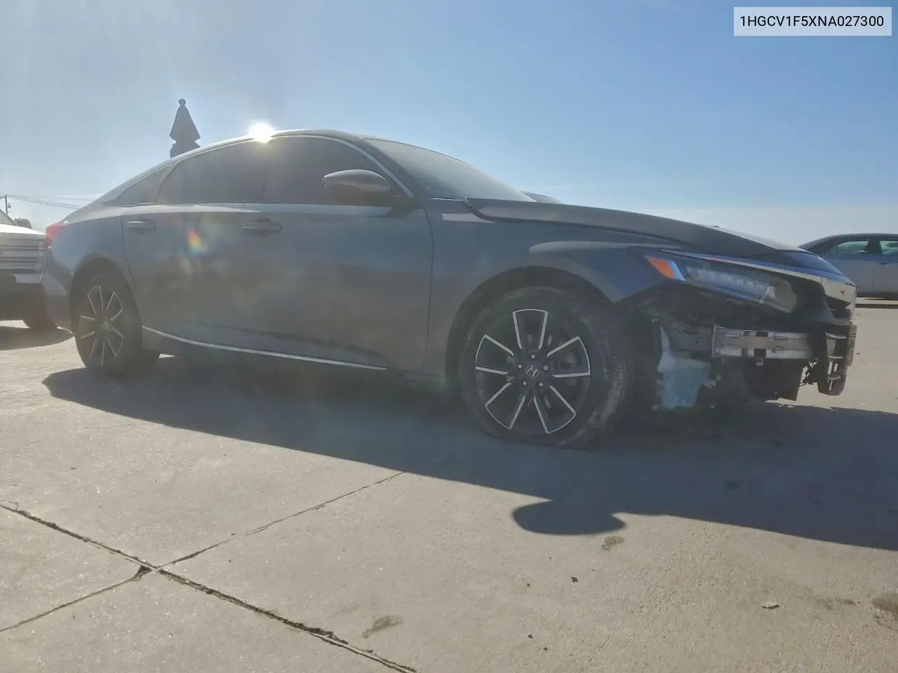 1HGCV1F5XNA027300 2022 Honda Accord Exl