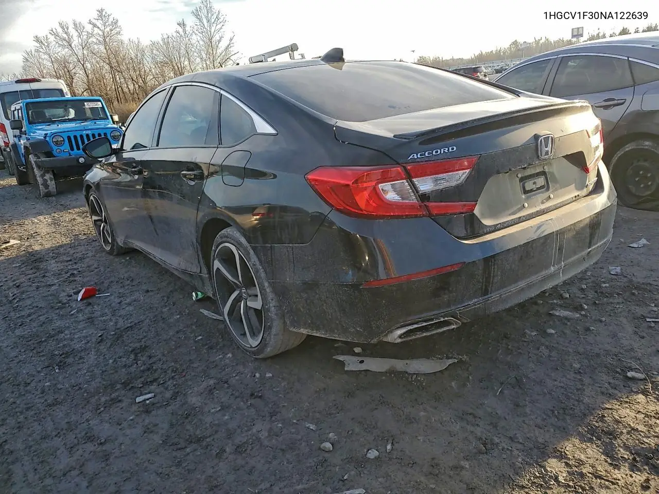 1HGCV1F30NA122639 2022 Honda Accord Sport