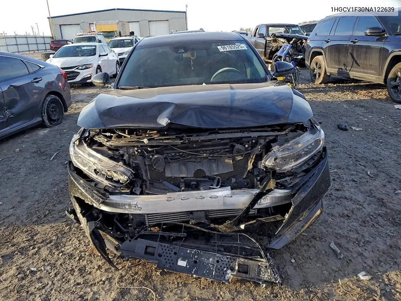 1HGCV1F30NA122639 2022 Honda Accord Sport