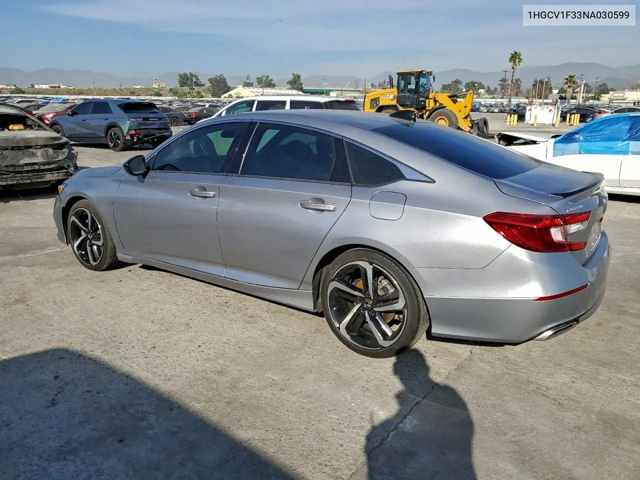 1HGCV1F33NA030599 2022 Honda Accord Sport