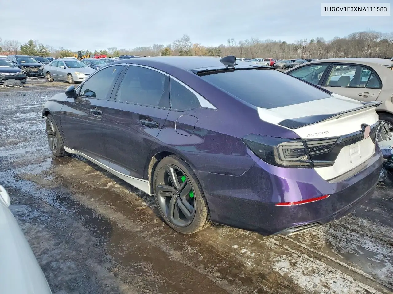 1HGCV1F3XNA111583 2022 Honda Accord Sport