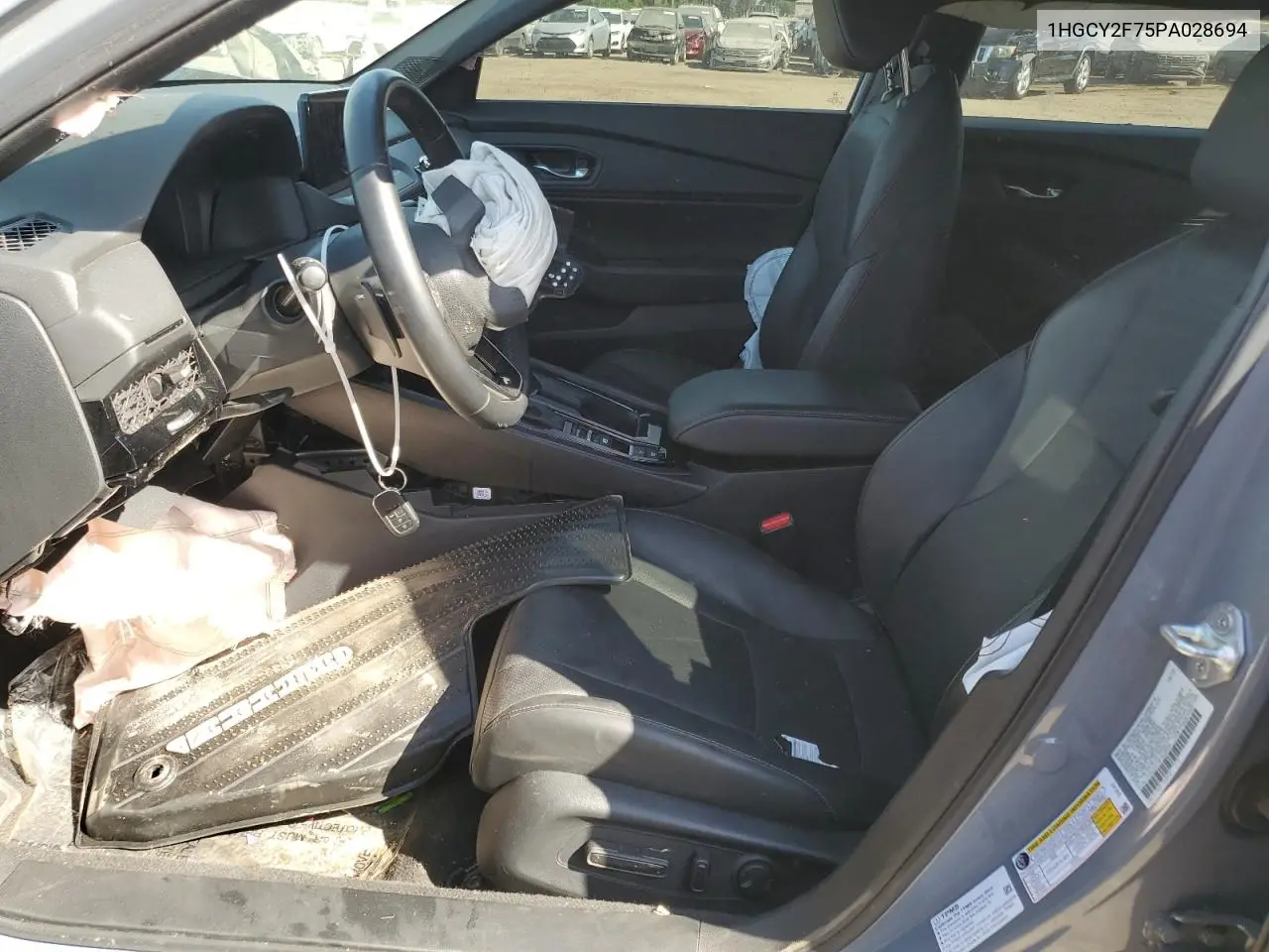 1HGCY2F75PA028694 2023 Honda Accord Hybrid Sport-L