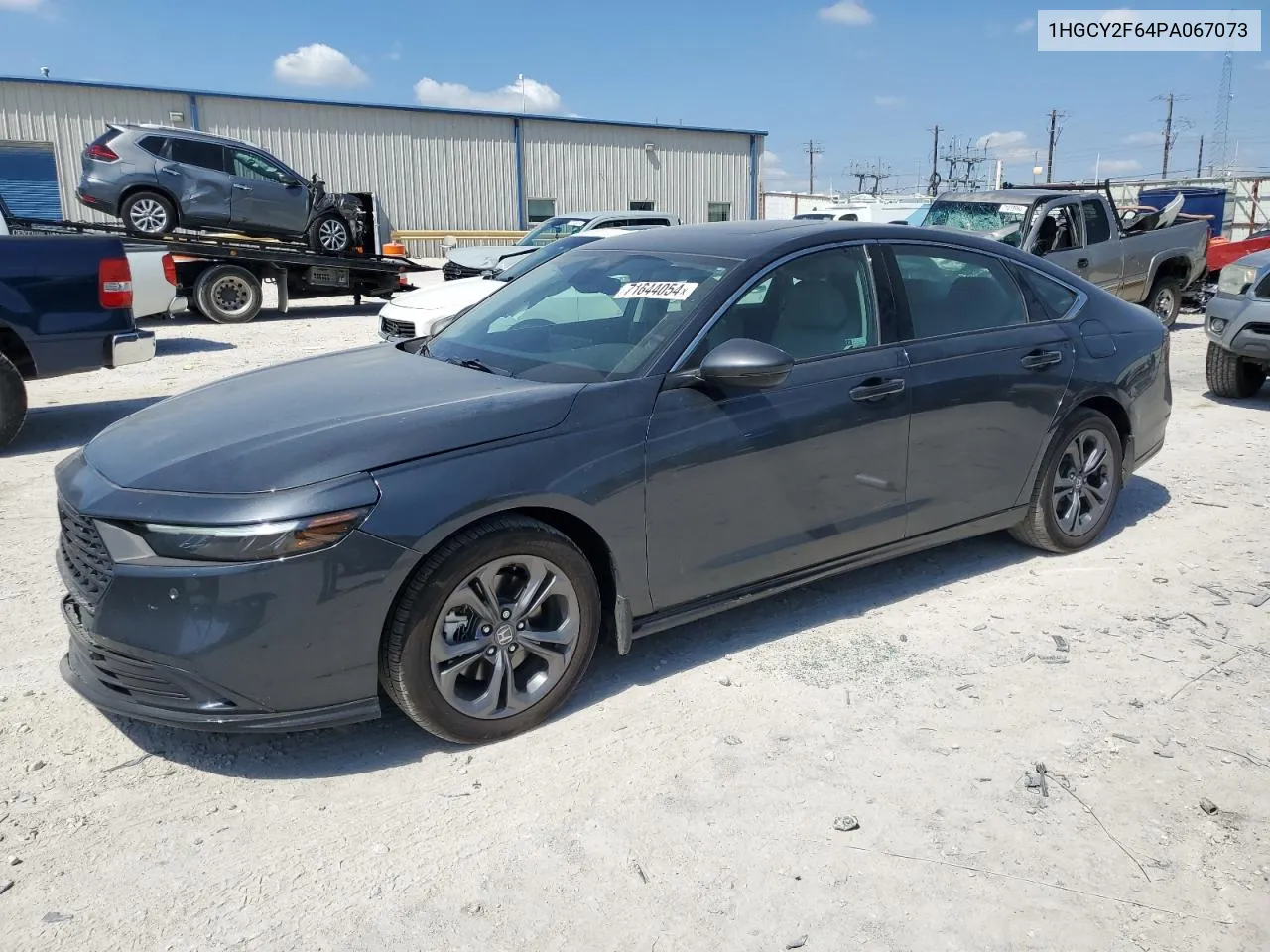 1HGCY2F64PA067073 2023 Honda Accord Hybrid Exl