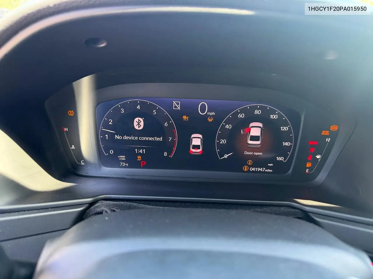 1HGCY1F20PA015950 2023 Honda Accord Lx