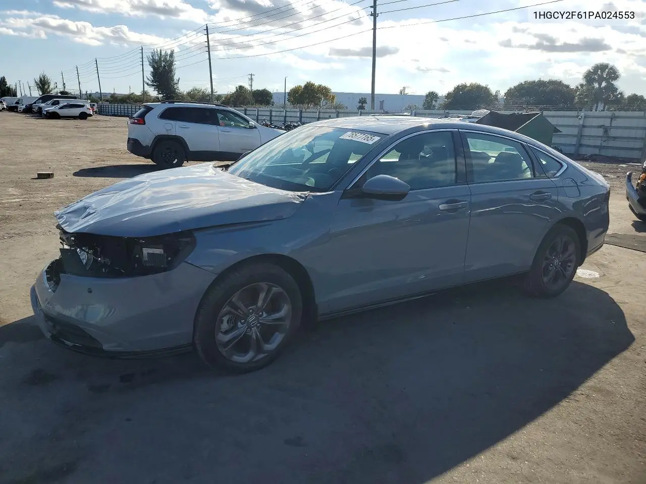 1HGCY2F61PA024553 2023 Honda Accord Hybrid Exl