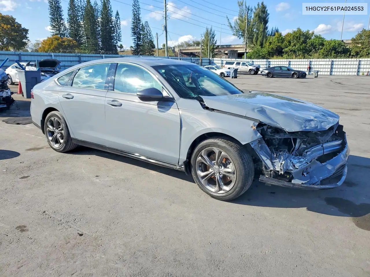 1HGCY2F61PA024553 2023 Honda Accord Hybrid Exl