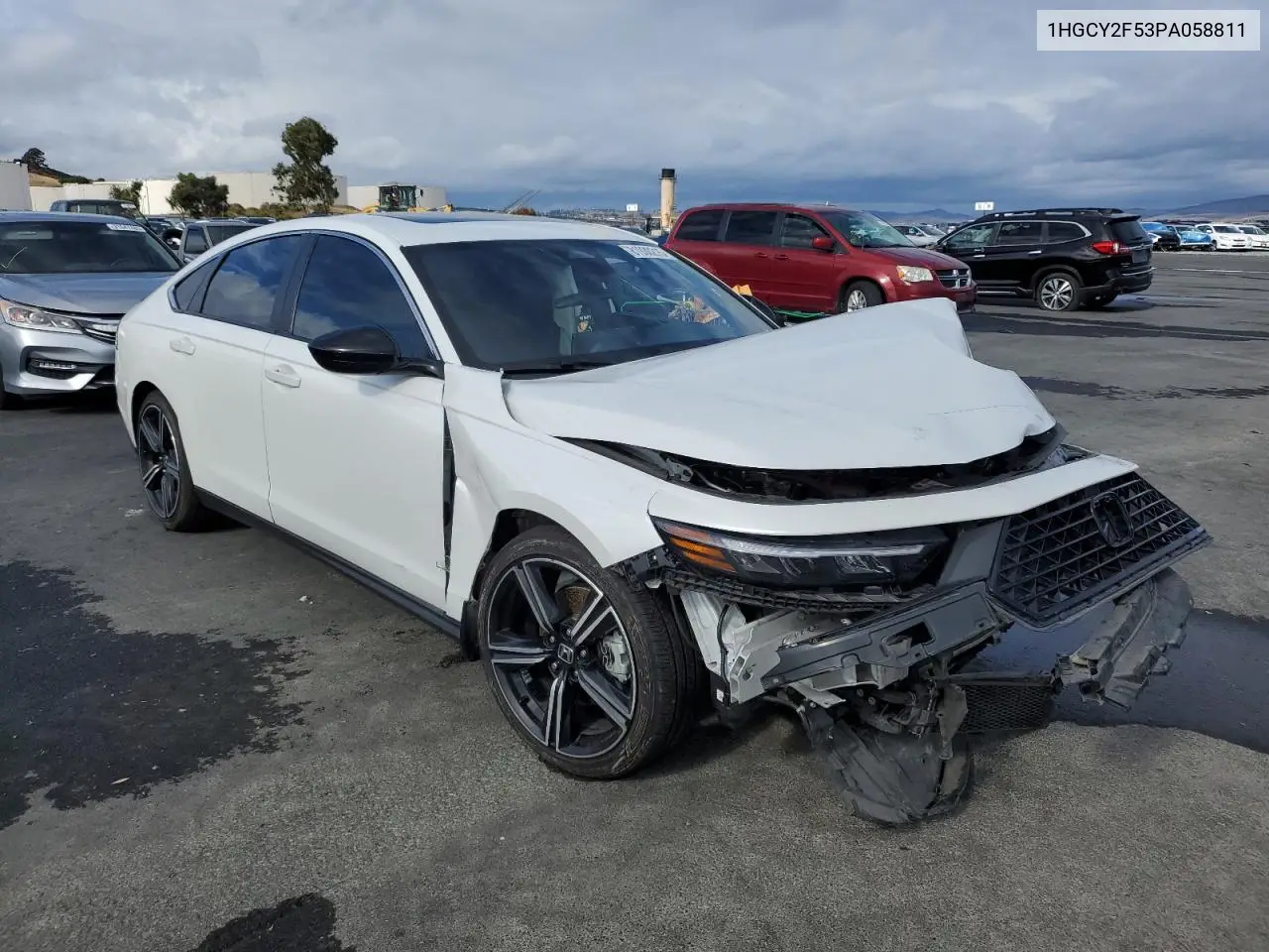 1HGCY2F53PA058811 2023 Honda Accord Hybrid Sport