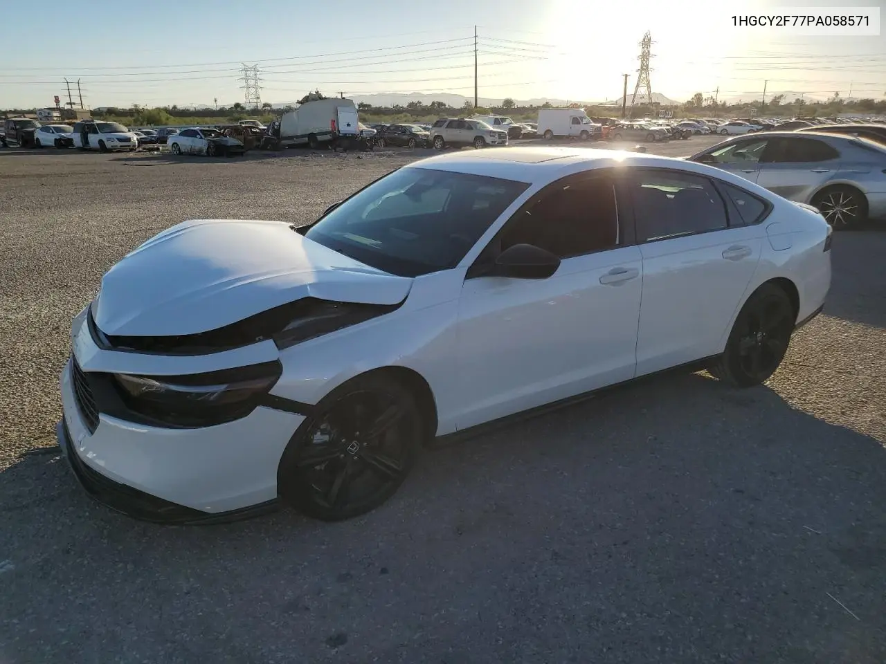 1HGCY2F77PA058571 2023 Honda Accord Hybrid Sport-L