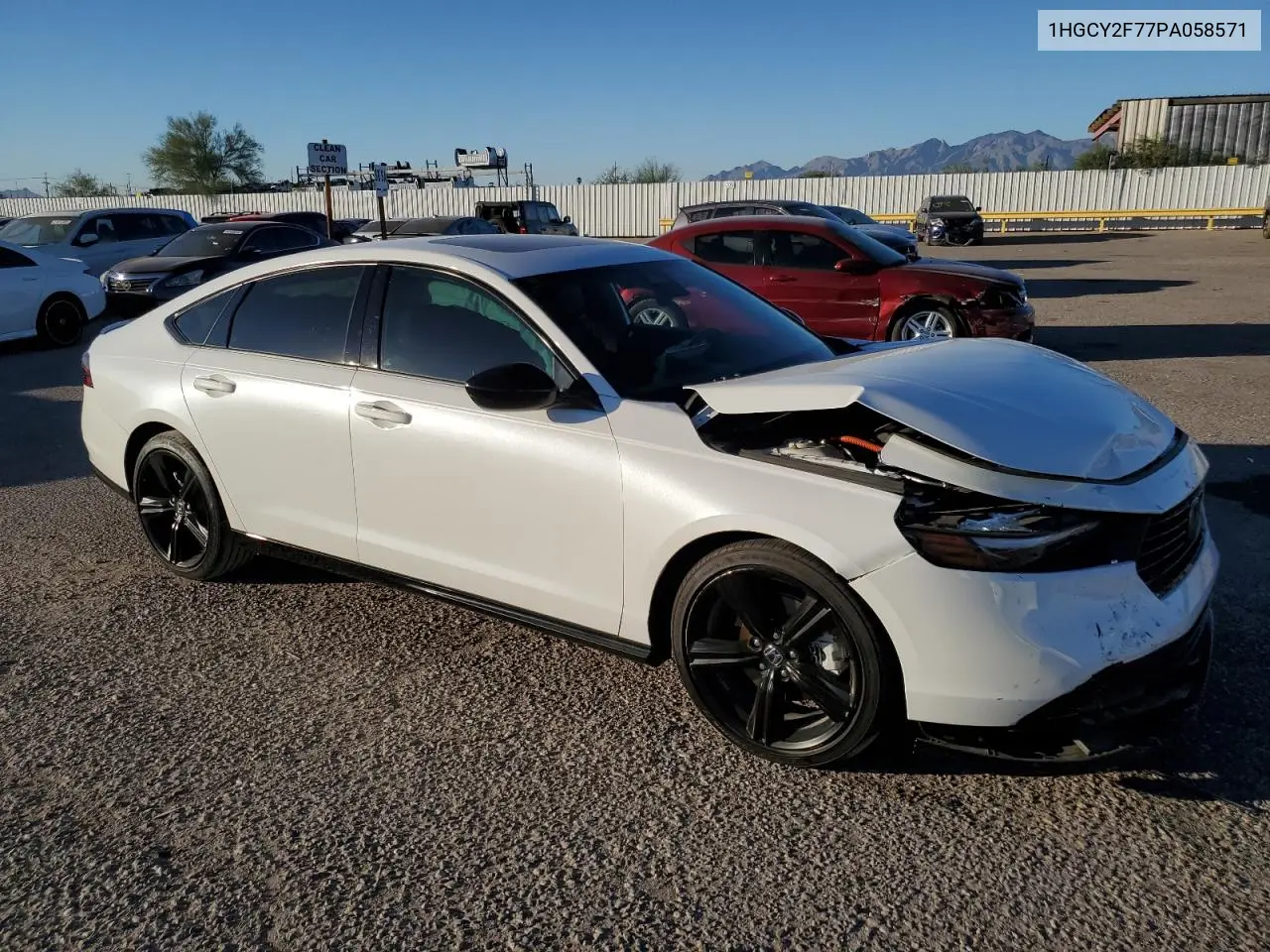 1HGCY2F77PA058571 2023 Honda Accord Hybrid Sport-L