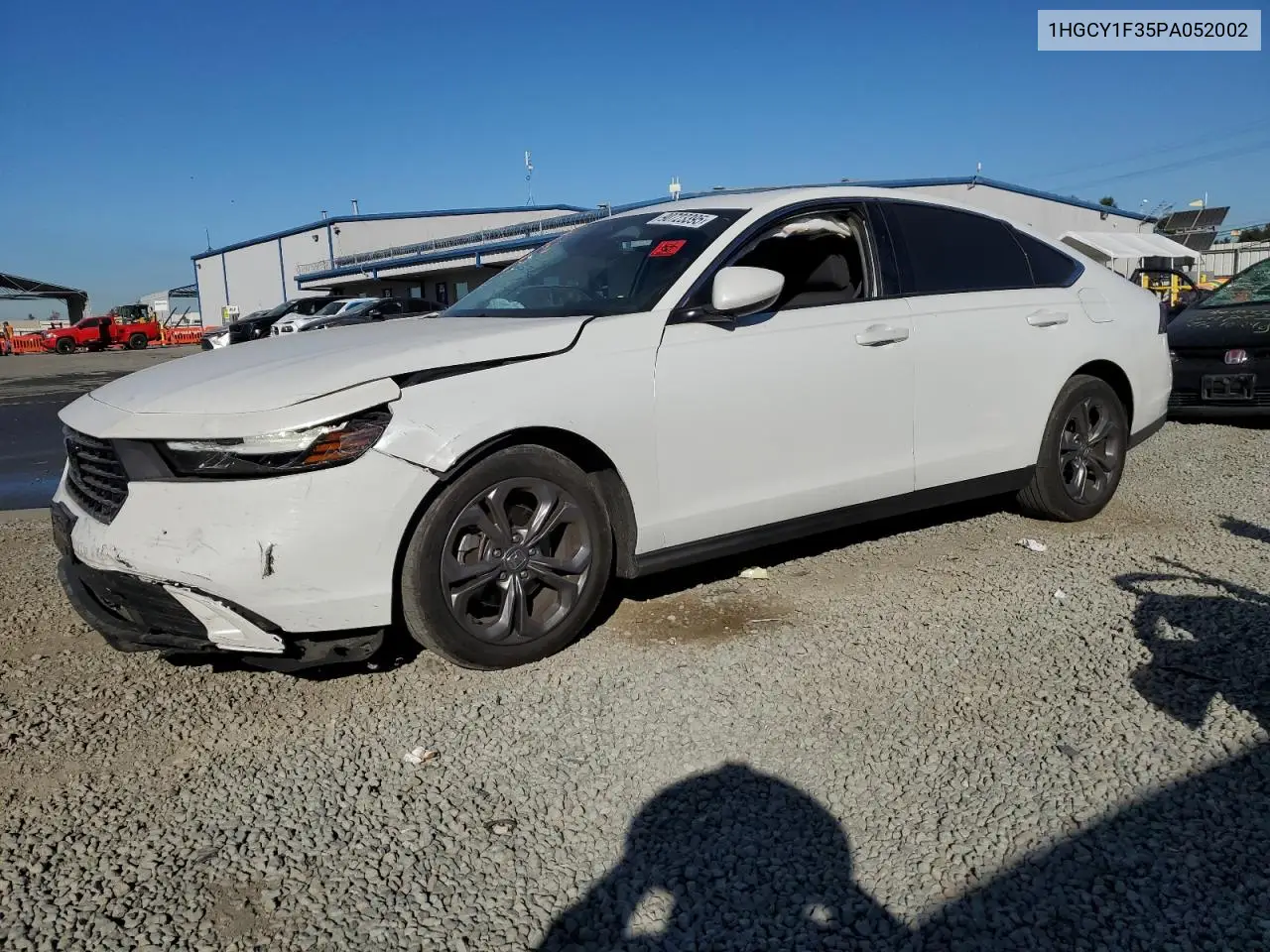1HGCY1F35PA052002 2023 Honda Accord Ex