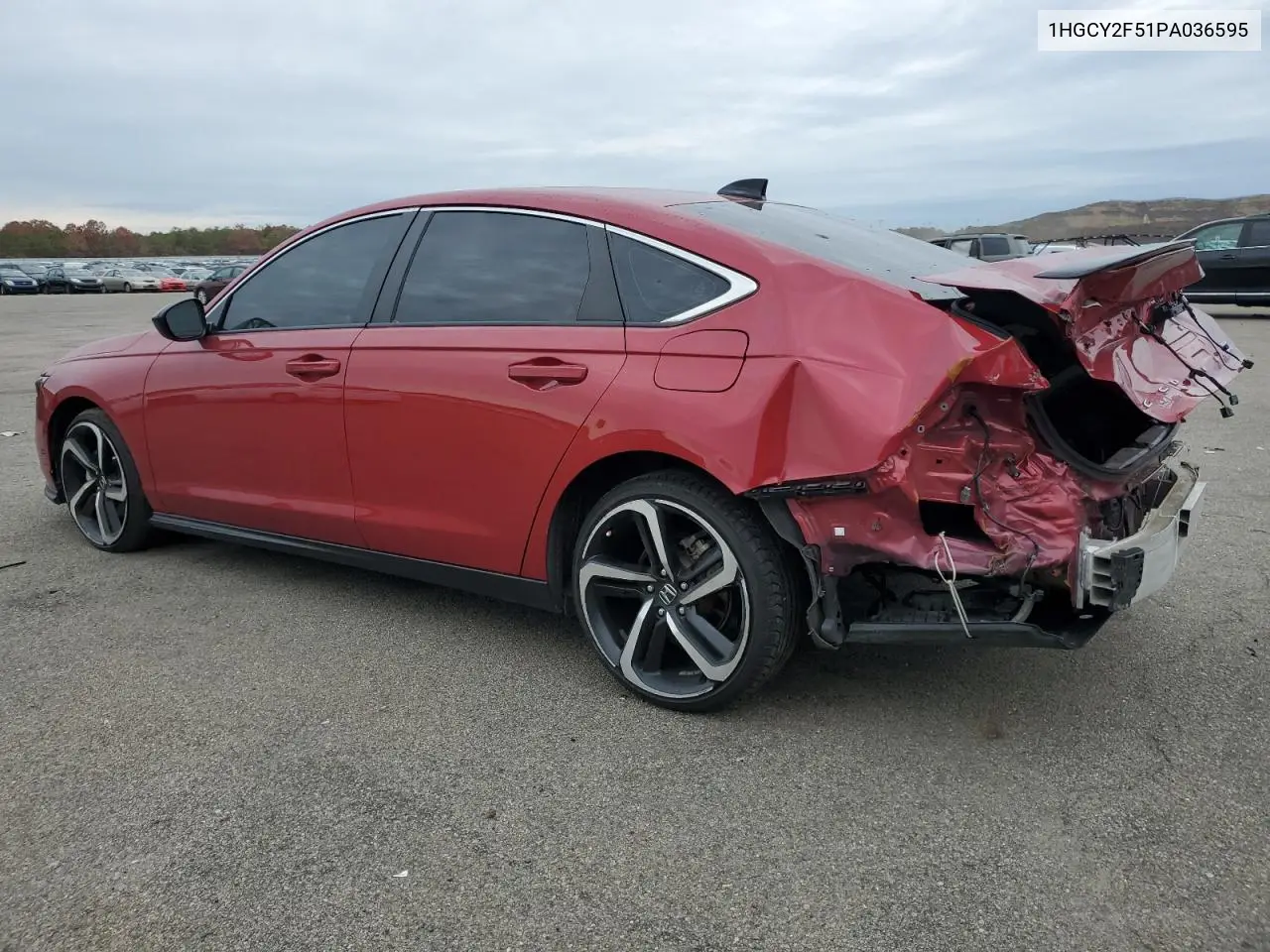 1HGCY2F51PA036595 2023 Honda Accord Hybrid Sport