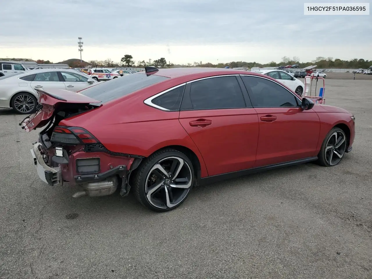 1HGCY2F51PA036595 2023 Honda Accord Hybrid Sport