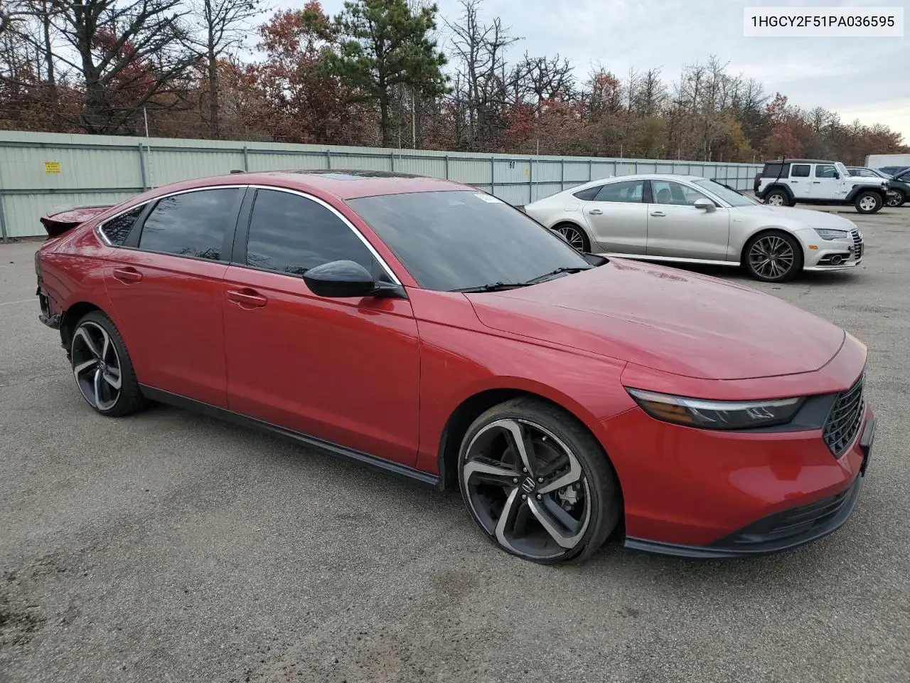 1HGCY2F51PA036595 2023 Honda Accord Hybrid Sport