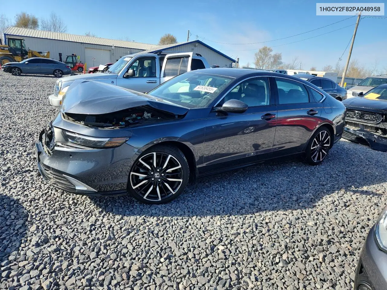 1HGCY2F82PA048958 2023 Honda Accord Touring Hybrid