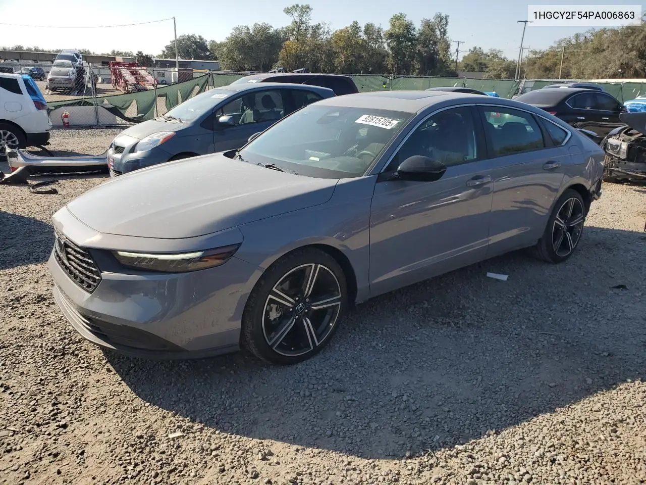 1HGCY2F54PA006863 2023 Honda Accord Hybrid Sport