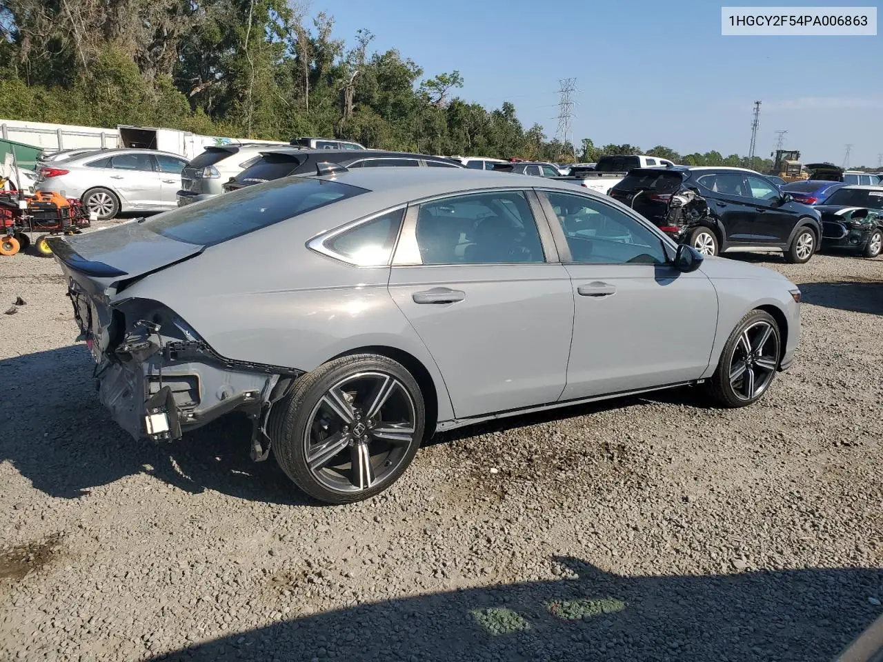 1HGCY2F54PA006863 2023 Honda Accord Hybrid Sport