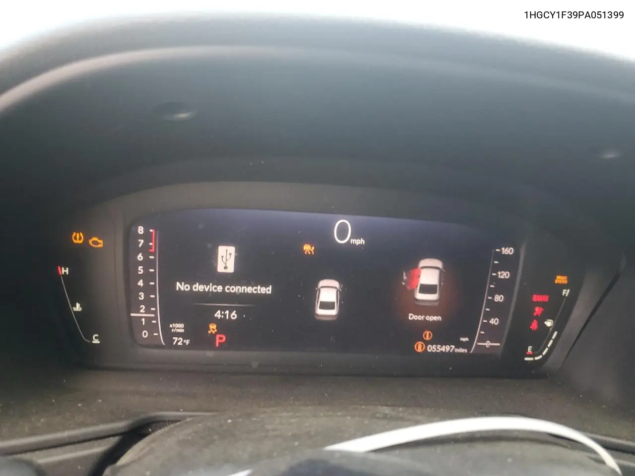 1HGCY1F39PA051399 2023 Honda Accord Ex