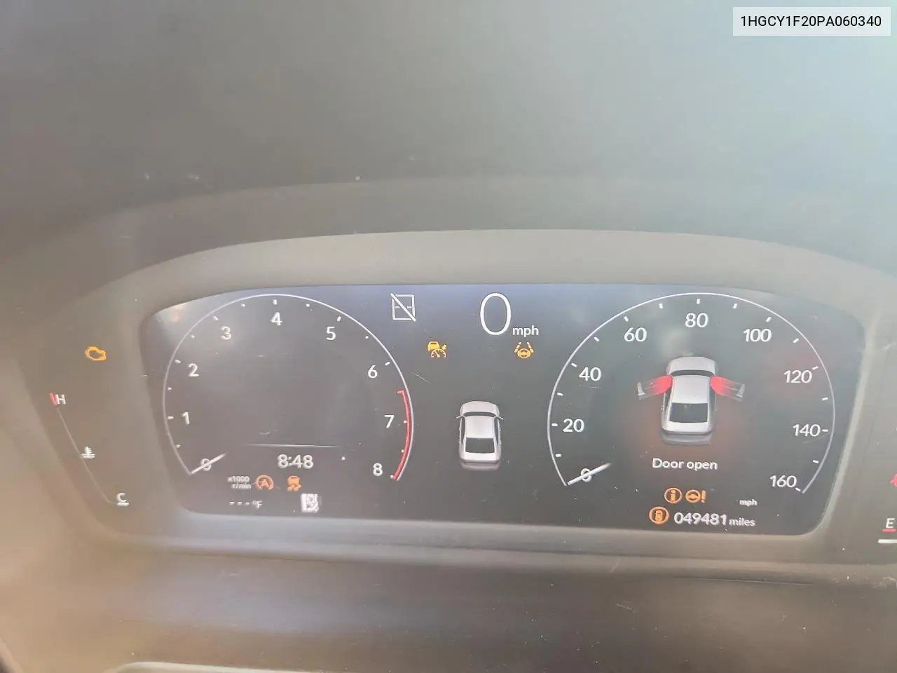 1HGCY1F20PA060340 2023 Honda Accord Lx