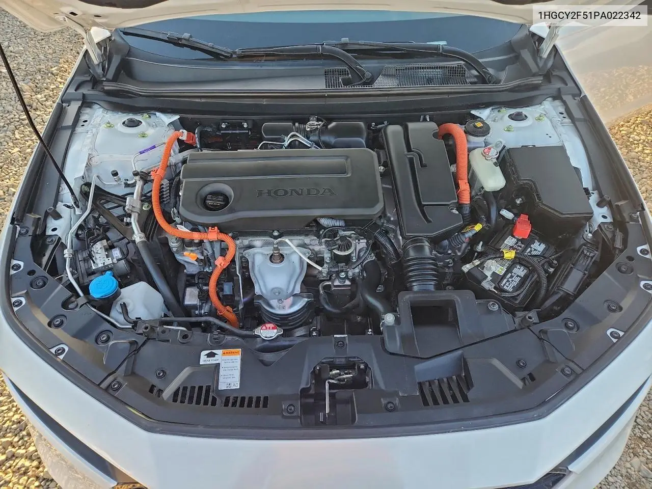 1HGCY2F51PA022342 2023 Honda Accord Hybrid Sport