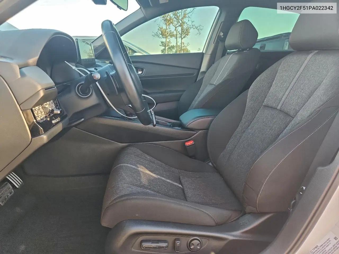 1HGCY2F51PA022342 2023 Honda Accord Hybrid Sport