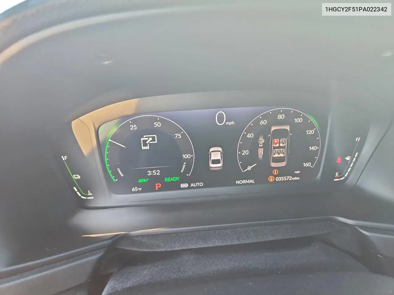 1HGCY2F51PA022342 2023 Honda Accord Hybrid Sport