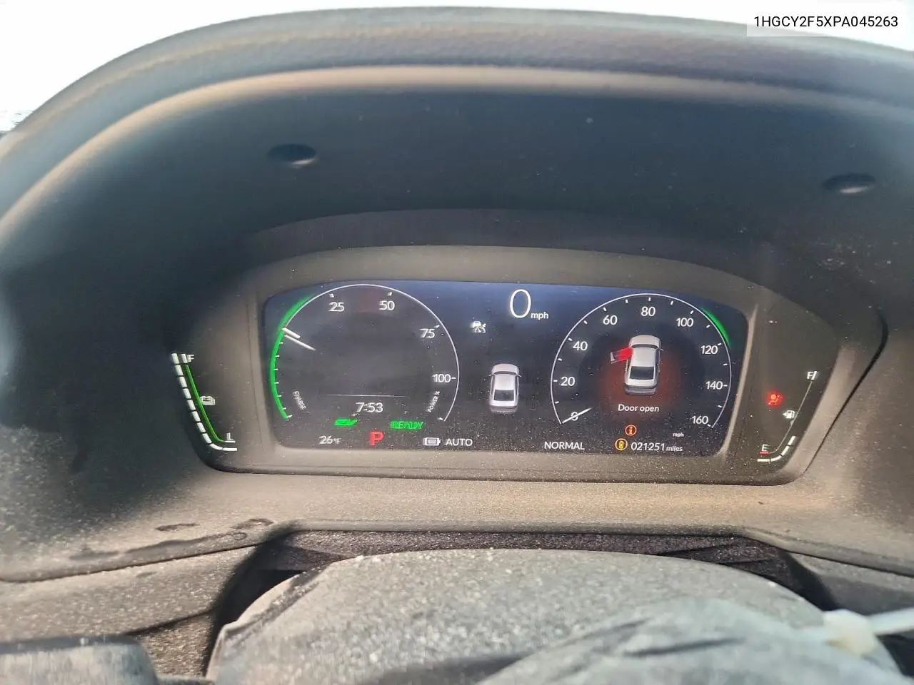 1HGCY2F5XPA045263 2023 Honda Accord Hybrid Sport