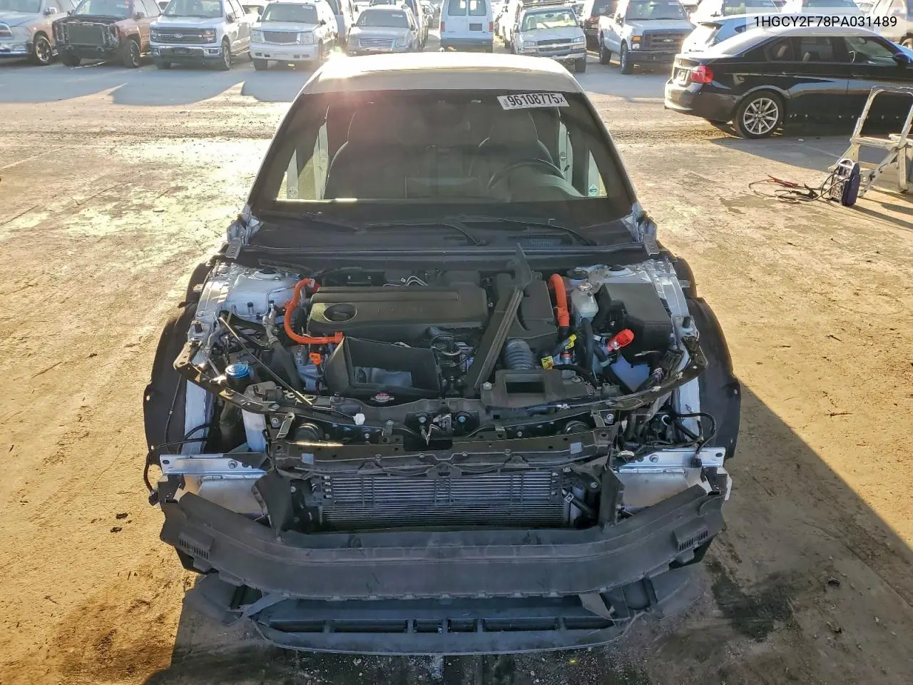 1HGCY2F78PA031489 2023 Honda Accord Hybrid Sport-L