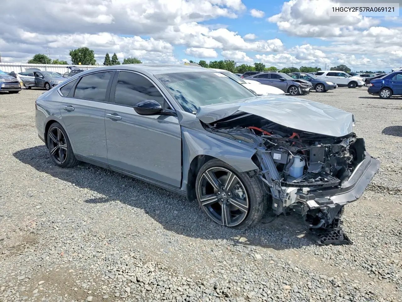 1HGCY2F57RA069121 2024 Honda Accord Hybrid Sport