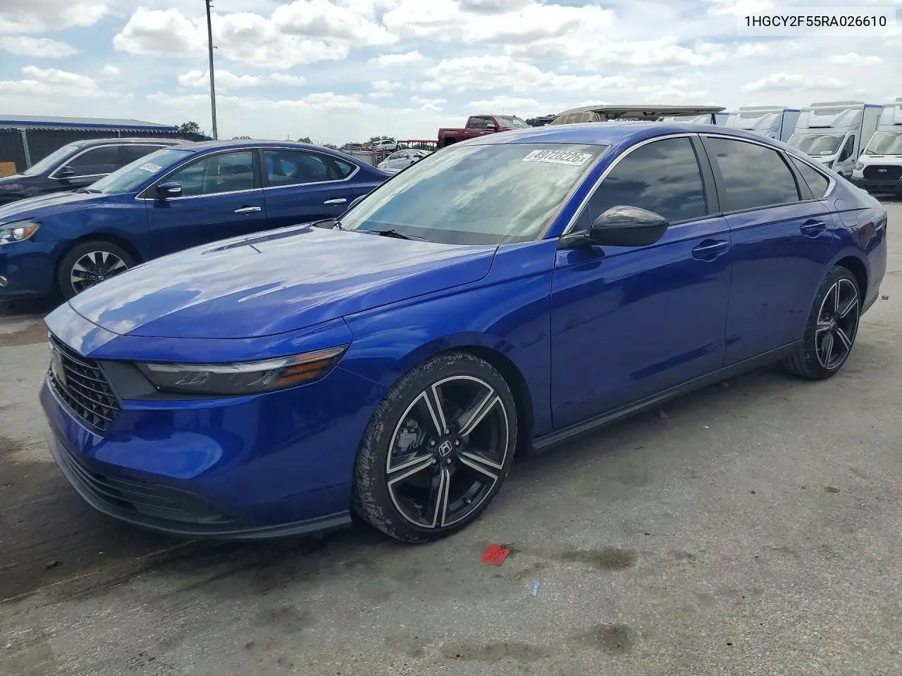 1HGCY2F55RA026610 2024 Honda Accord Hybrid Sport