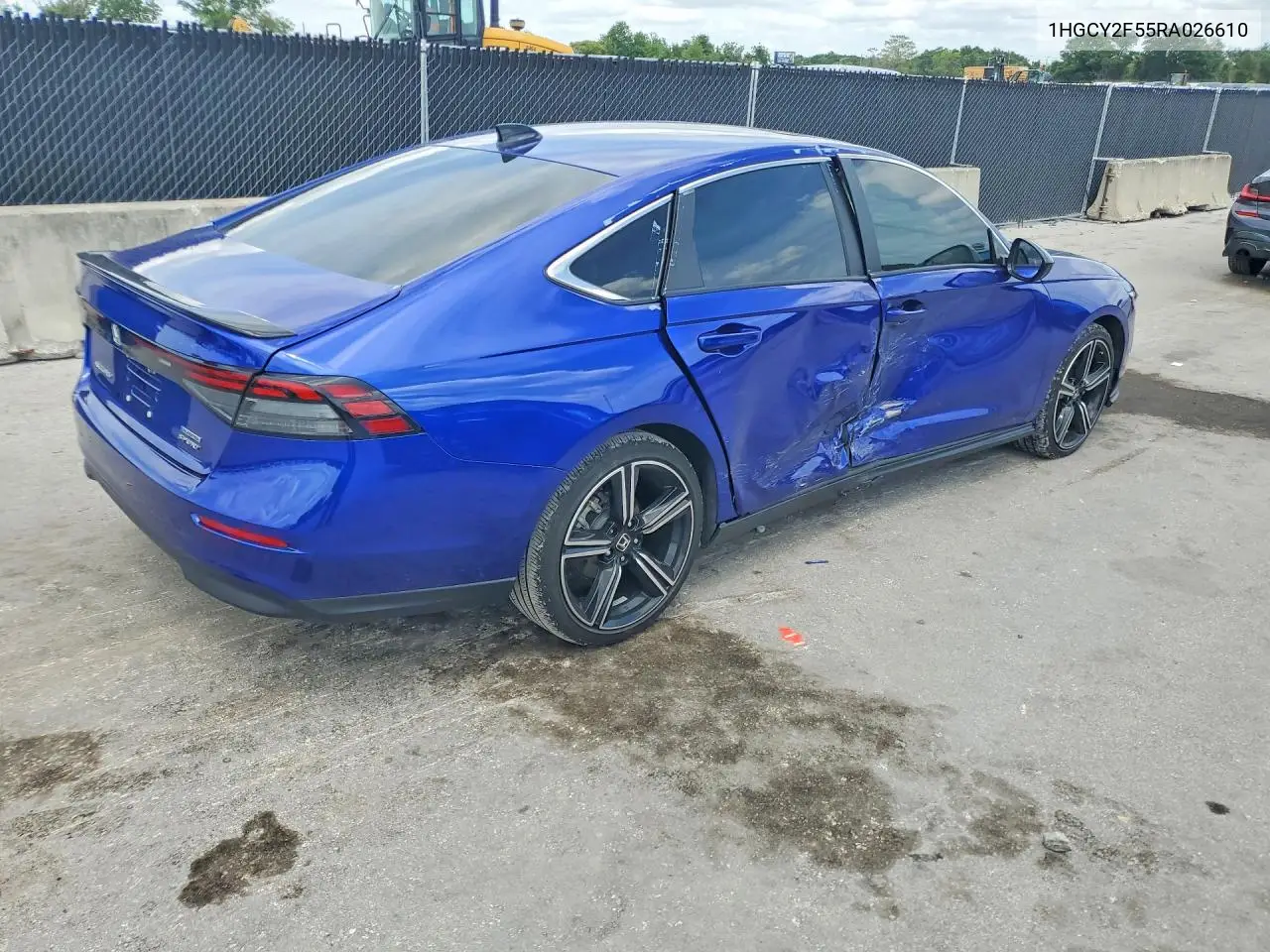 1HGCY2F55RA026610 2024 Honda Accord Hybrid Sport