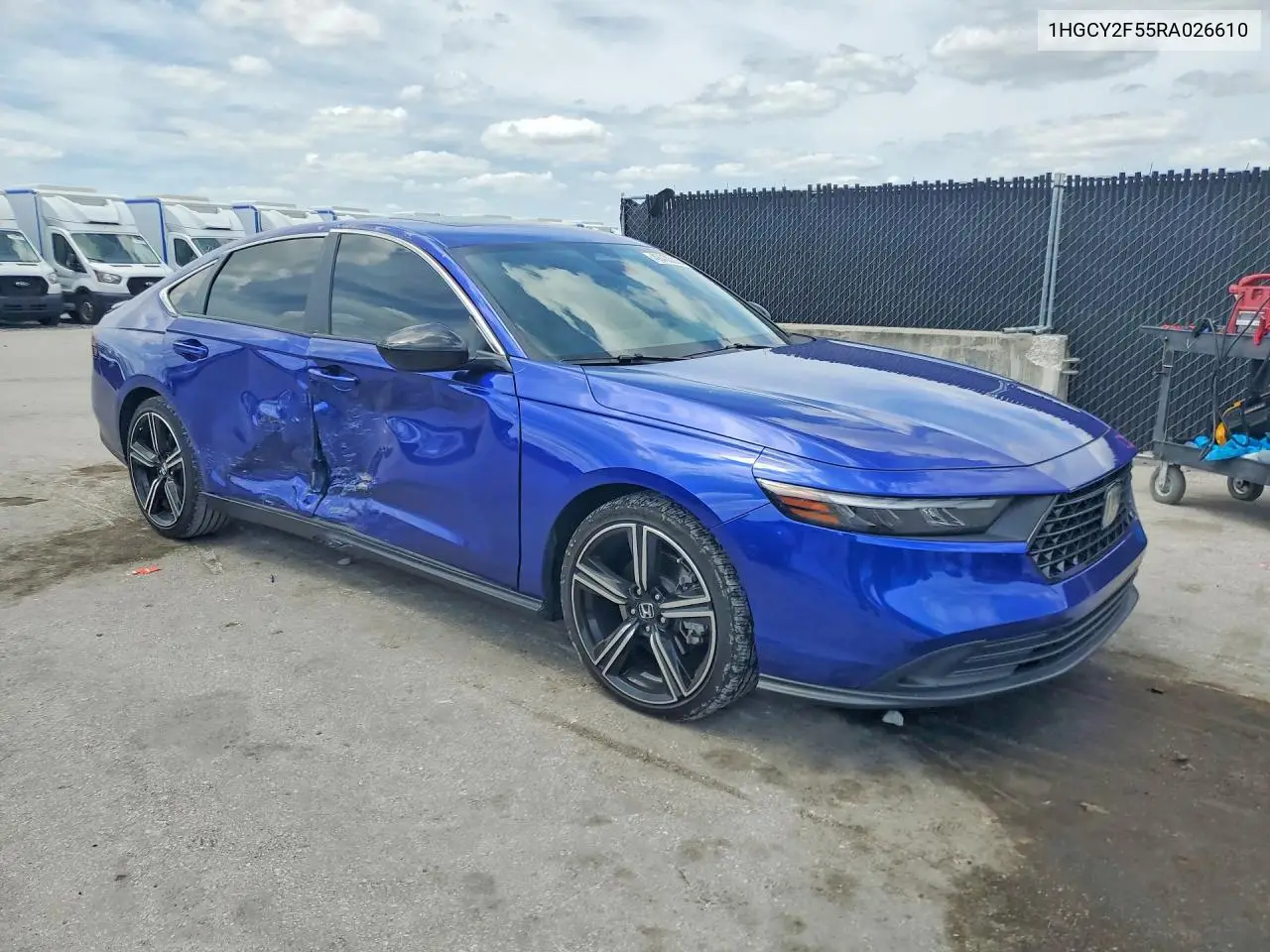 1HGCY2F55RA026610 2024 Honda Accord Hybrid Sport
