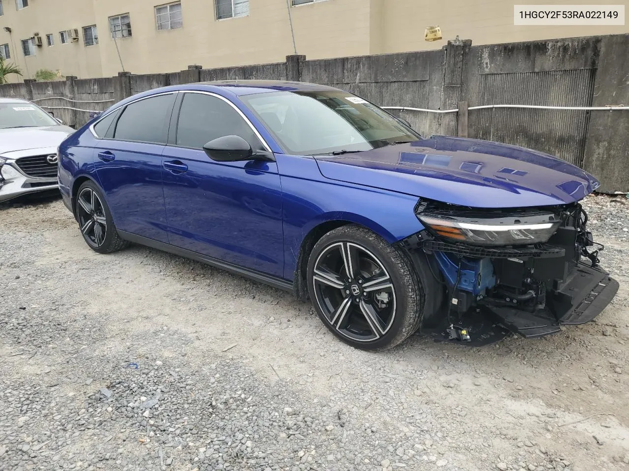 2024 Honda Accord Hybrid Sport VIN: 1HGCY2F53RA022149 Lot: 72960744