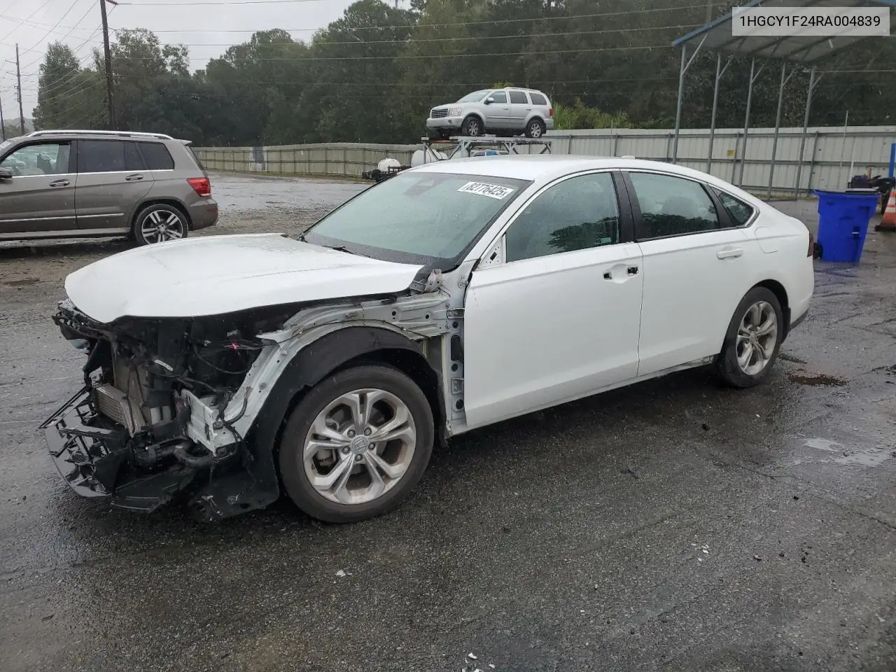 1HGCY1F24RA004839 2024 Honda Accord Lx