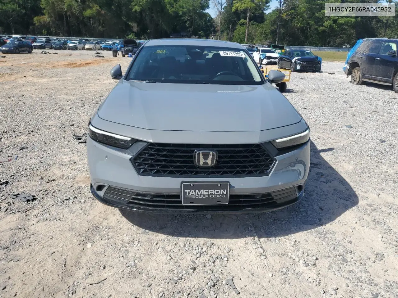 1HGCY2F66RA045952 2024 Honda Accord Hybrid Exl