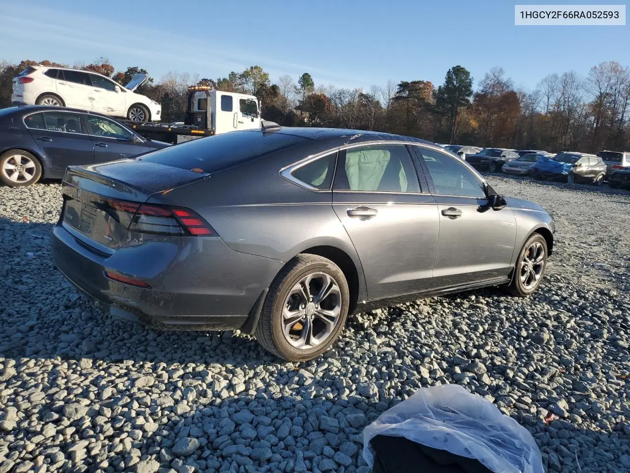 1HGCY2F66RA052593 2024 Honda Accord Hybrid Exl