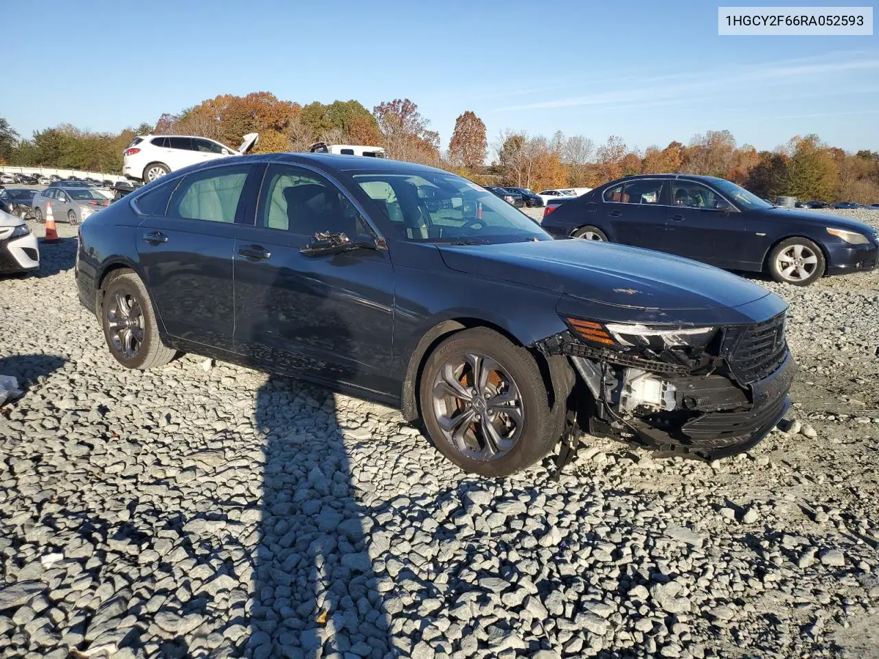 1HGCY2F66RA052593 2024 Honda Accord Hybrid Exl