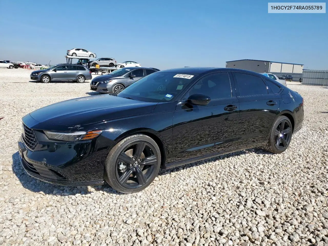 1HGCY2F74RA055789 2024 Honda Accord Hybrid Sport-L