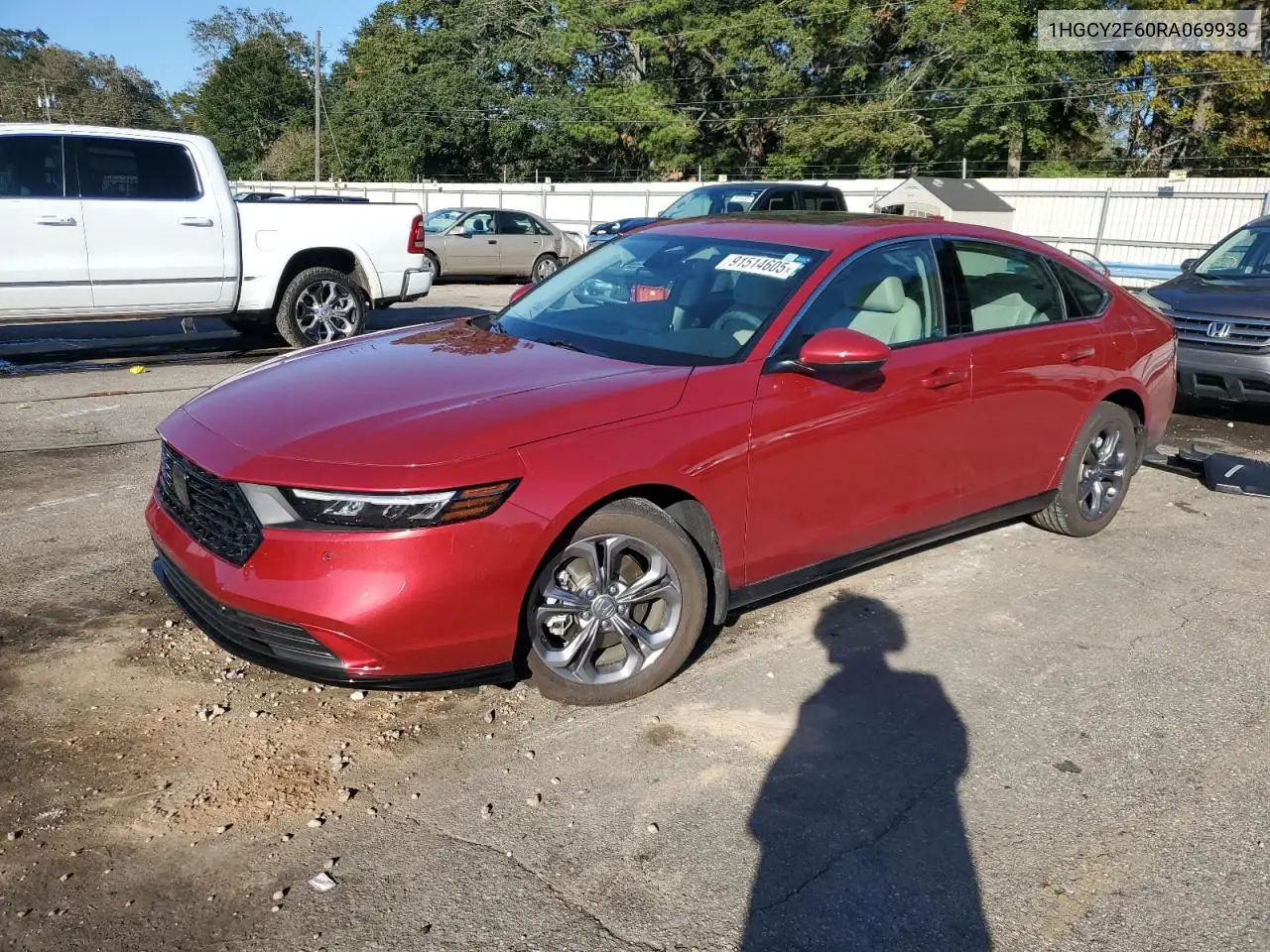 1HGCY2F60RA069938 2024 Honda Accord Hybrid Exl