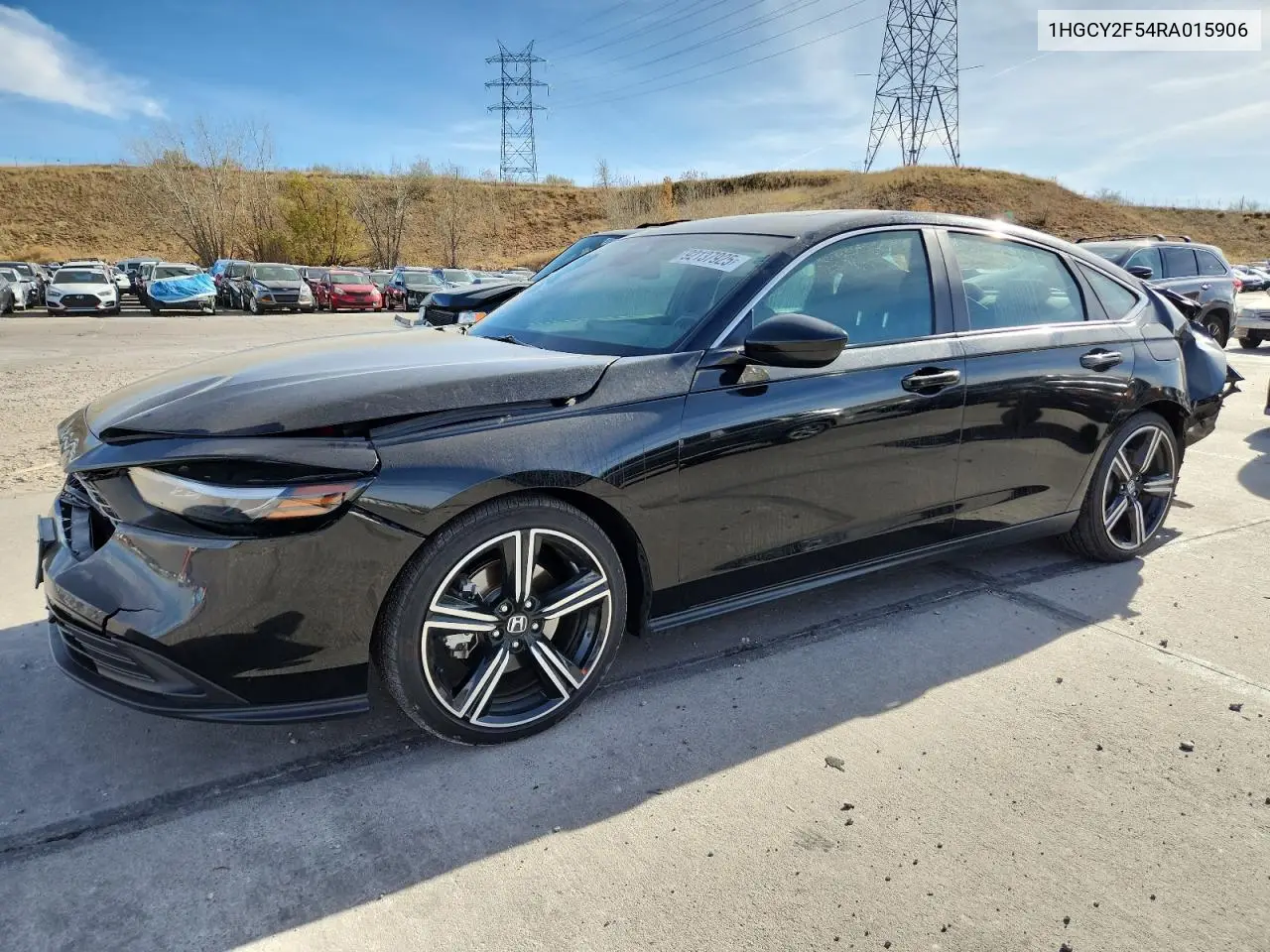 1HGCY2F54RA015906 2024 Honda Accord Hybrid Sport