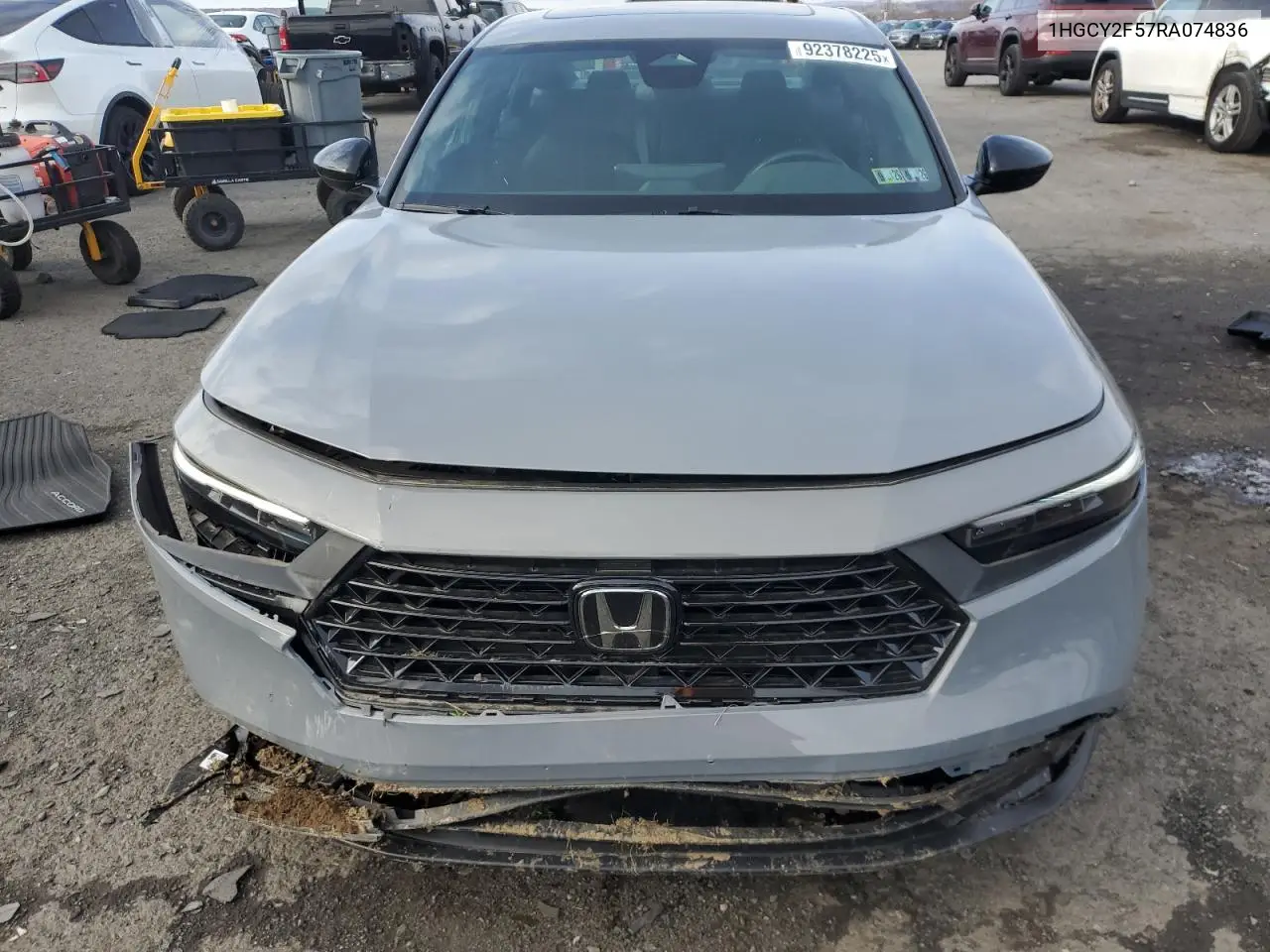 1HGCY2F57RA074836 2024 Honda Accord Hybrid Sport
