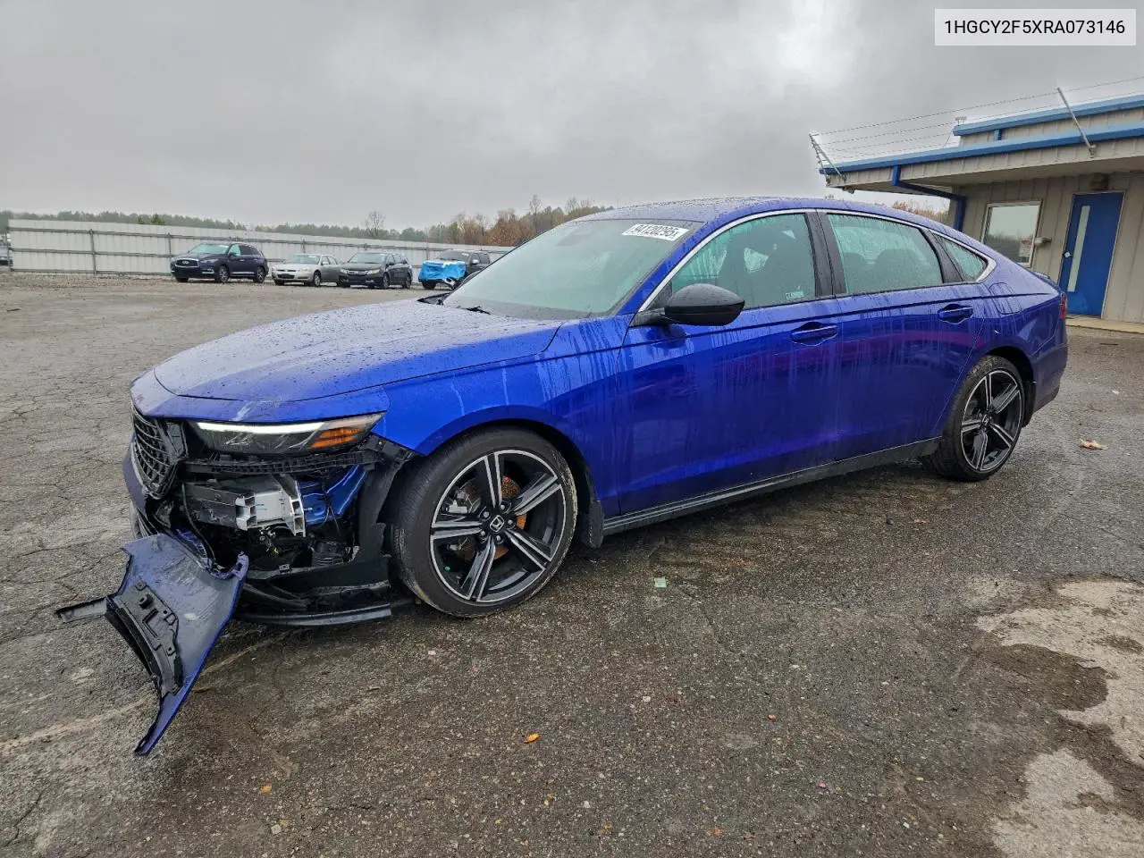 1HGCY2F5XRA073146 2024 Honda Accord Hybrid Sport