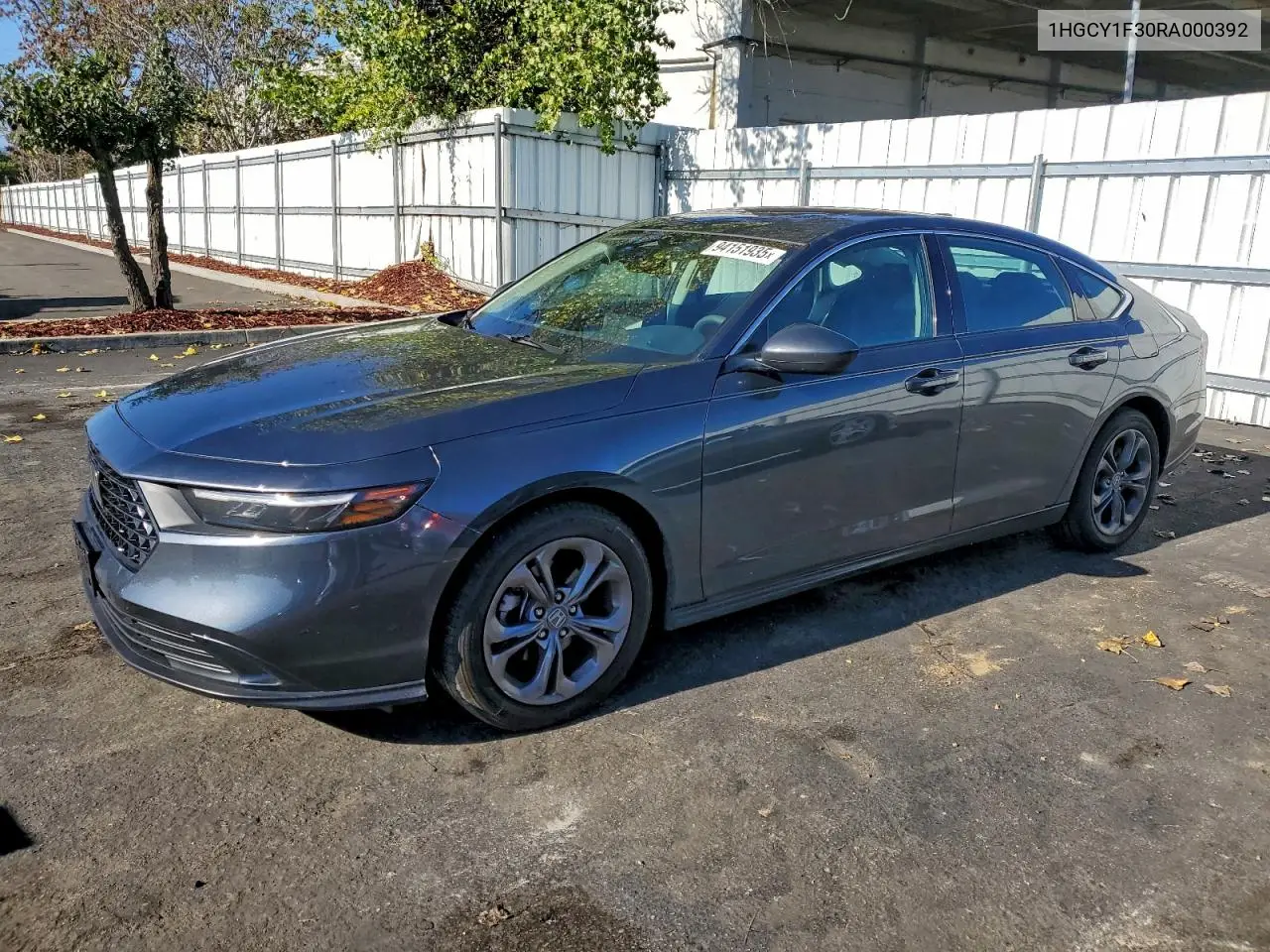 1HGCY1F30RA000392 2024 Honda Accord Ex