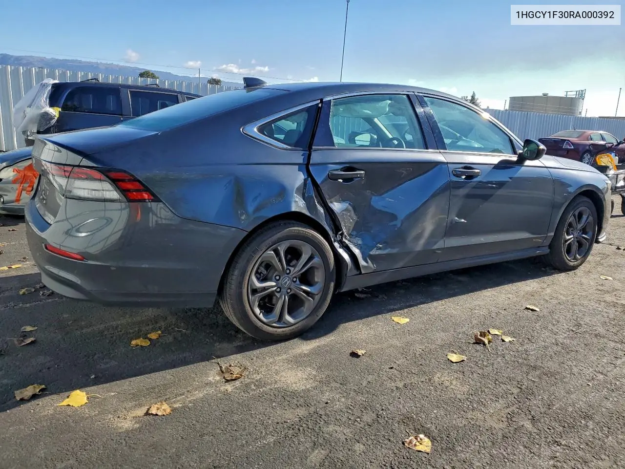 1HGCY1F30RA000392 2024 Honda Accord Ex