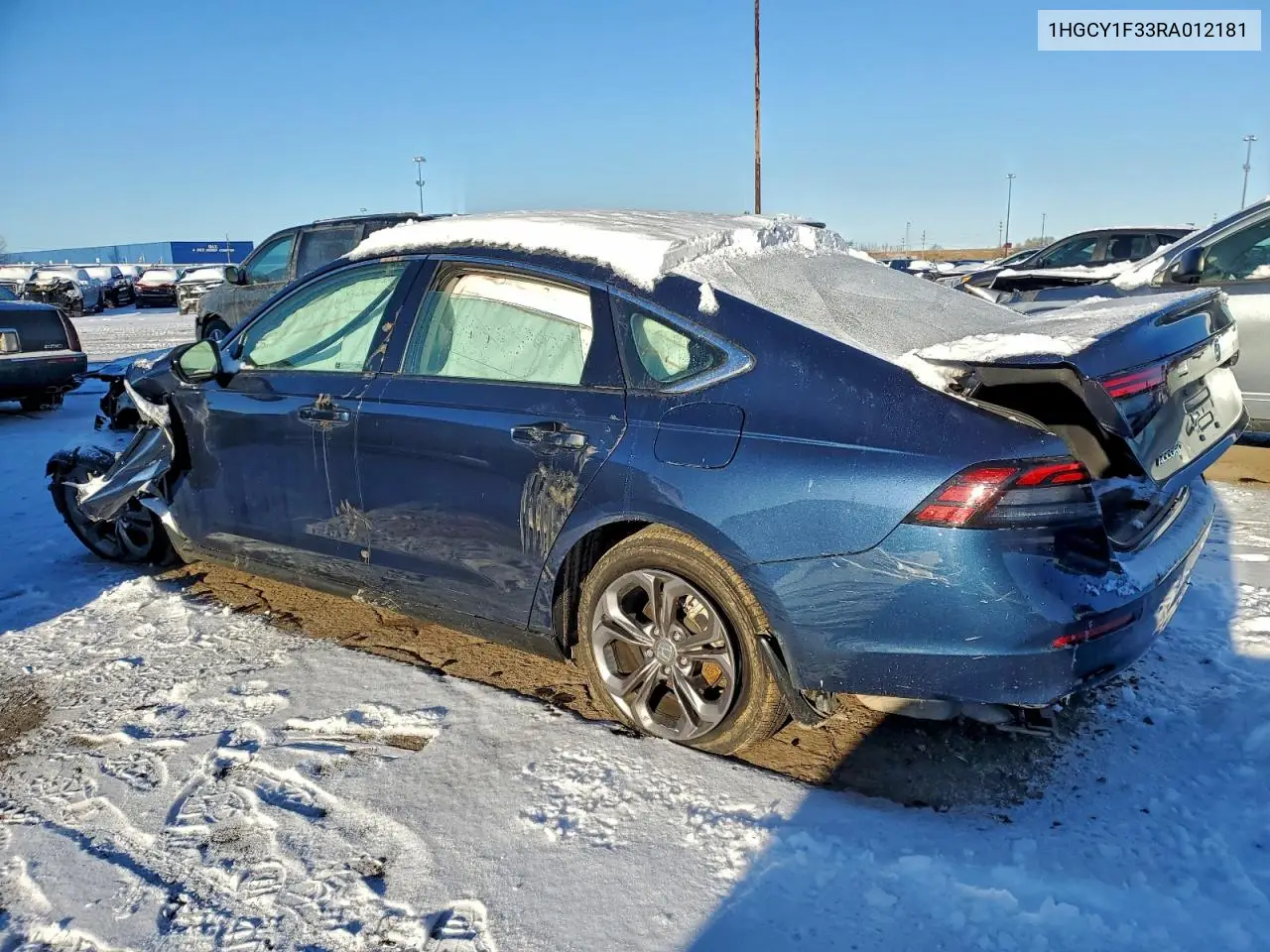 1HGCY1F33RA012181 2024 Honda Accord Ex