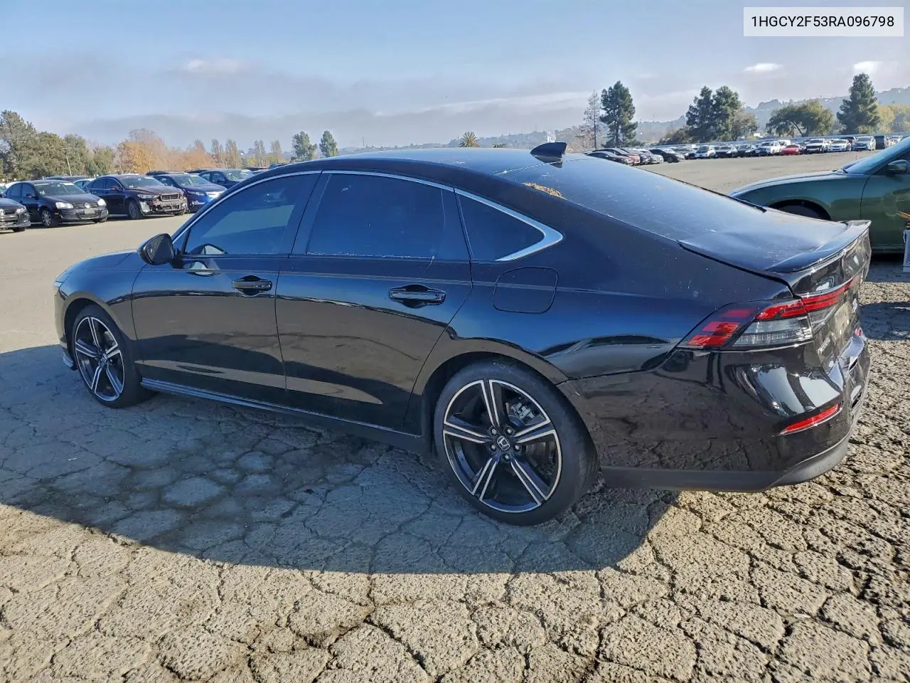 1HGCY2F53RA096798 2024 Honda Accord Hybrid Sport