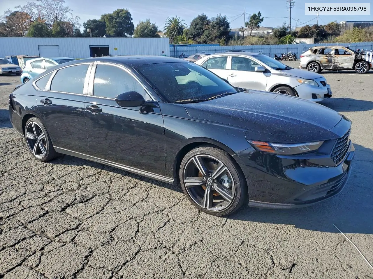 1HGCY2F53RA096798 2024 Honda Accord Hybrid Sport